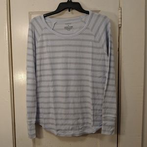 White striped sweater